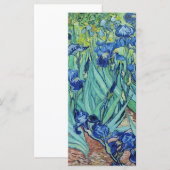 Vincent van Gogh, Irises. (Front/Back)