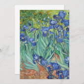Vincent Van Gogh - Irises 1889 (Front/Back)
