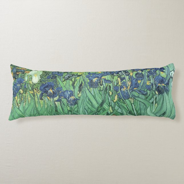 Vincent van Gogh | Irises, 1889 Body Pillow (Front)