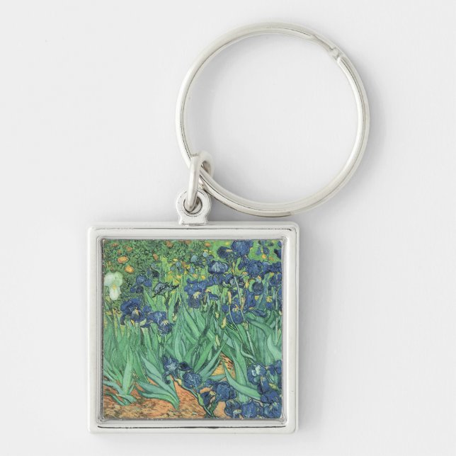 Vincent van Gogh | Irises, 1889 Keychain (Front)