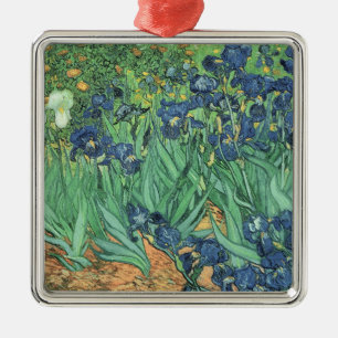 Vincent van Gogh Irises, 1889 Metal Ornament