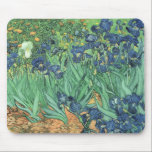 Vincent van Gogh | Irises, 1889 Mouse Pad<br><div class="desc">Irises,  1889 | by Vincent van Gogh | Art Location: J. Paul Getty Museum,  Los Angeles,  USA | Dutch Artist | Image Collection Number: BAL40070</div>
