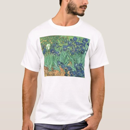 Vincent van Gogh  Irises 1889 T_Shirt