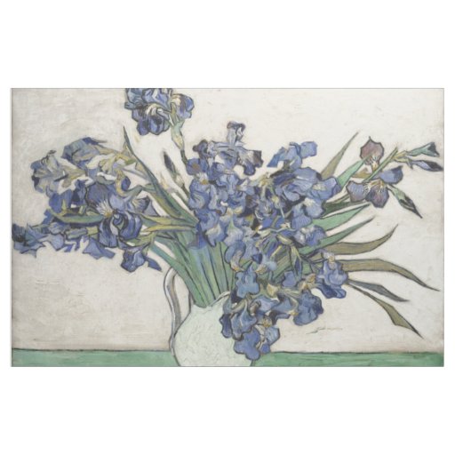 Vincent van Gogh Irises 1890 GalleryHD Fine Art Fabric