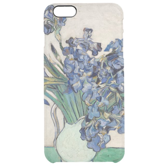 Vincent van Gogh Irises 1890 GalleryHD Fine Art Uncommon iPhone Case (Back)