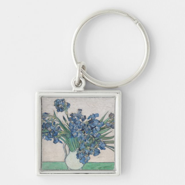Vincent Van Gogh | Irises, 1890 Keychain (Front)
