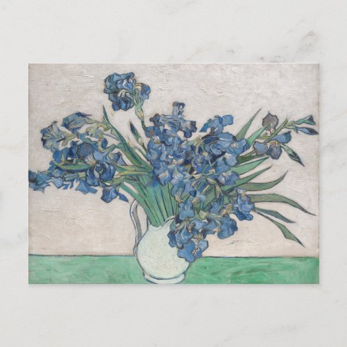 Vincent Van Gogh  Irises 1890 Postcard