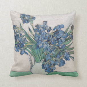 Vincent Van Gogh   Irises, 1890 Throw Pillow