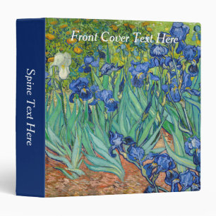 Vincent Van Gogh - Irises 3 Ring Binder