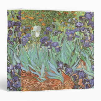 Vincent van Gogh - Irises 3 Ring Binder