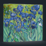 Vincent Van Gogh - Irises 3 Ring Binder<br><div class="desc">Irises / Iris - Vincent Van Gogh,  1889</div>