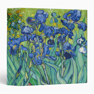 Vincent Van Gogh - Irises 3 Ring Binder