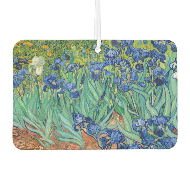 Vincent Van Gogh - Irises Air Freshener (Front)