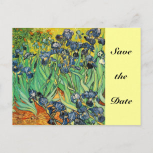 Vincent van Gogh,Irises Announcement Postcard