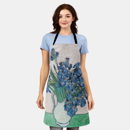 Vincent van Gogh _ Irises Apron