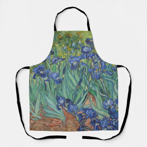 Vincent Van Gogh _ Irises Apron