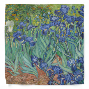 Vincent Van Gogh - Irises Bandana