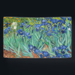 Vincent Van Gogh - Irises Banner<br><div class="desc">Irises / Iris - Vincent Van Gogh,  1889</div>