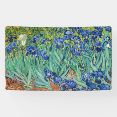 Vincent Van Gogh _ Irises Banner