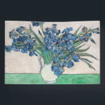 Vincent van Gogh - Irises Banner<br><div class="desc">Irises / Still Life: Vase with Irises - Vincent van Gogh,  Oil on Canvas,  1890</div>