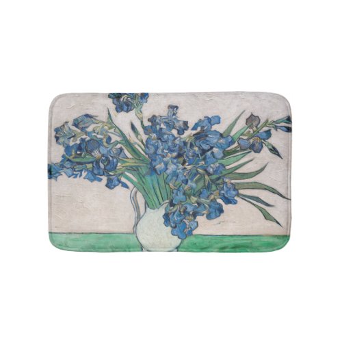 Vincent van Gogh _ Irises Bath Mat