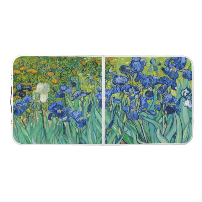Vincent Van Gogh - Irises Beer Pong Table (Top)