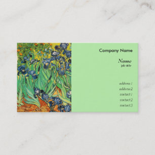 Vincent van Gogh, Irises Business Card