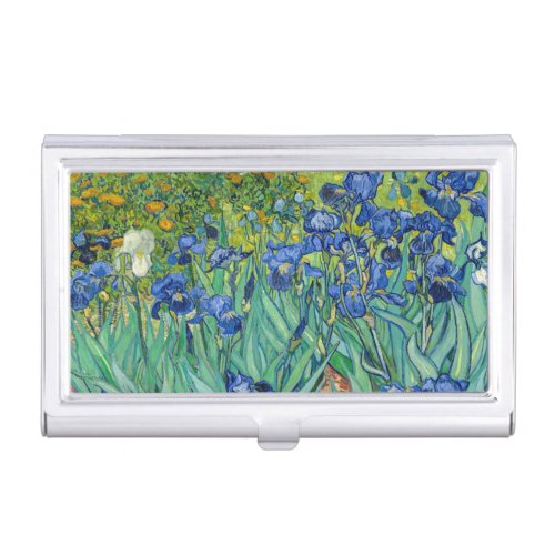 Vincent Van Gogh _ Irises Business Card Case