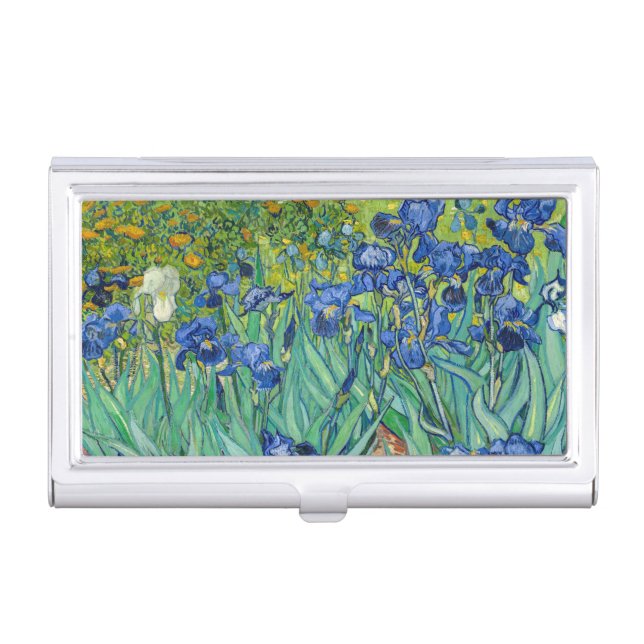 Vincent Van Gogh - Irises Business Card Case (Front)
