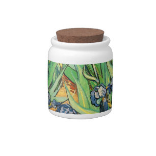 Vincent van Gogh,Irises Candy Jar