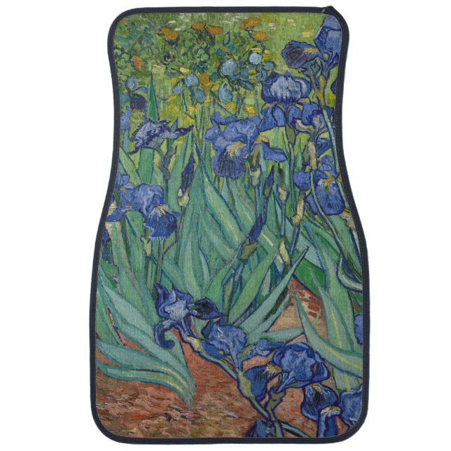 Vincent Van Gogh - Irises Car Floor Mat (Front)