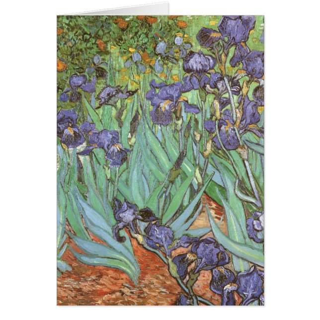 Vincent van Gogh - Irises Cards (Front)