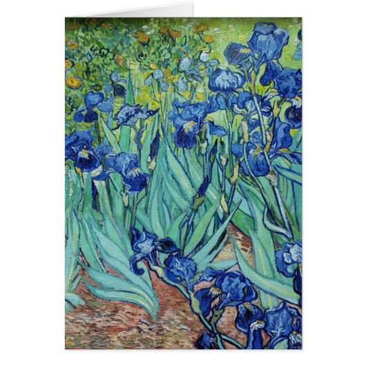 Vincent van Gogh Irises Cards (Front)