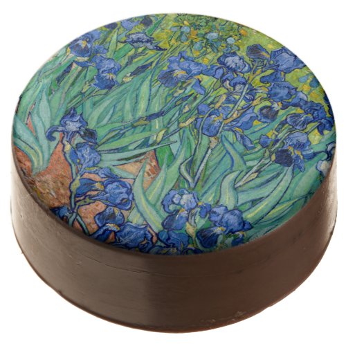 Vincent Van Gogh _ Irises Chocolate Covered Oreo