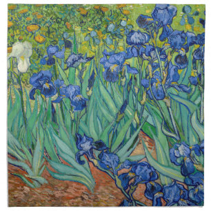 Vincent Van Gogh - Irises Cloth Napkin
