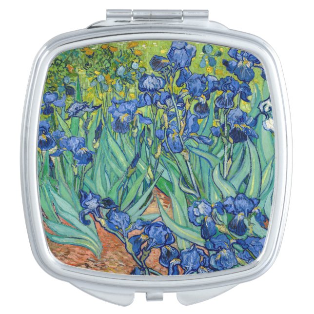 Vincent Van Gogh - Irises Compact Mirror (Front)