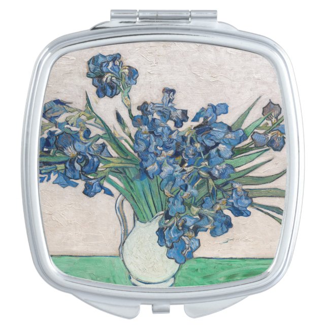 Vincent van Gogh - Irises Compact Mirror (Front)