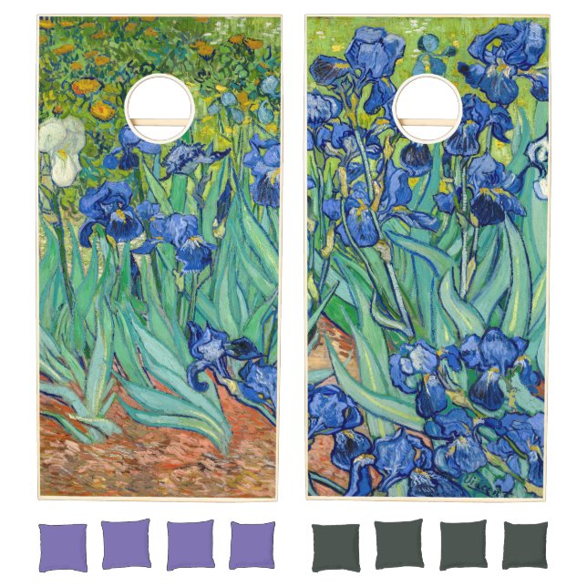 Vincent Van Gogh - Irises Cornhole Set (Set)