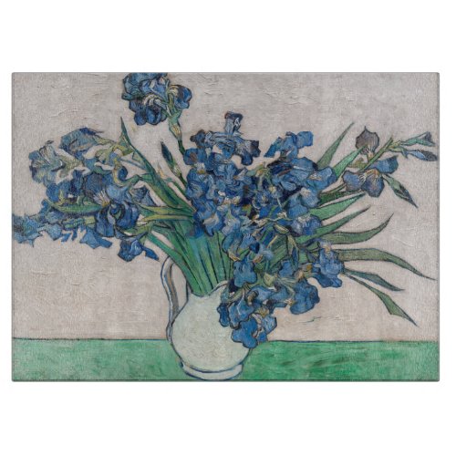 Vincent van Gogh _ Irises Cutting Board