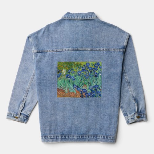 Vincent Van Gogh _ Irises Denim Jacket