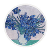 Vincent Van Gogh. Irises Edible Frosting Rounds (Front)