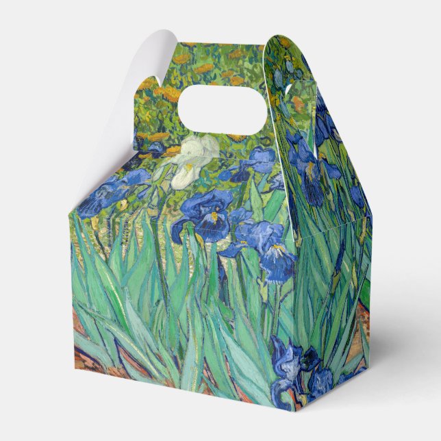 Vincent Van Gogh - Irises Favor Boxes (Front Side)