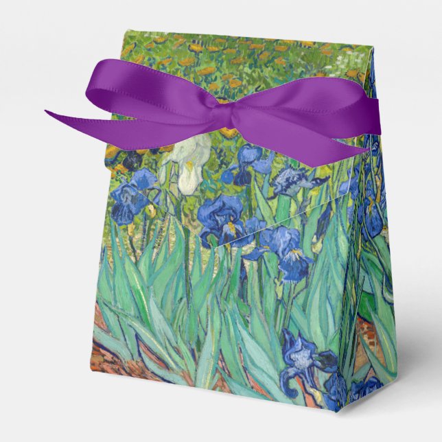 Vincent Van Gogh - Irises Favor Boxes (Front Side)