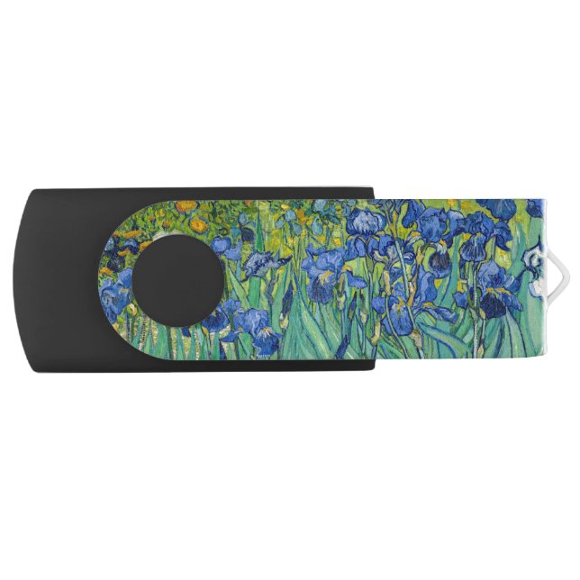 Vincent Van Gogh - Irises Flash Drive (Front)