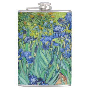 Vincent Van Gogh - Irises Flask