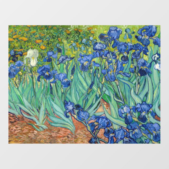 Vincent Van Gogh - Irises Floor Decals (Front)