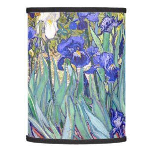 Vincent Van Gogh Irises Floral Vintage Fine Art Lamp Shade