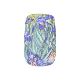 Vincent Van Gogh Irises Floral Vintage Fine Art Minx Nail Wraps
