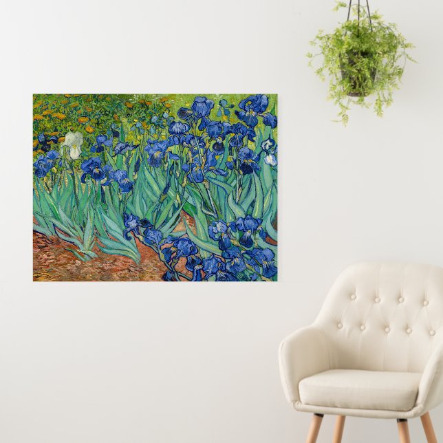 Vincent Van Gogh - Irises Foam Board (In Situ (Wall))