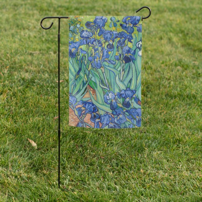 Vincent Van Gogh - Irises Garden Flag (In SItu)